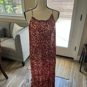 Anthropologie long dress